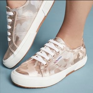 Superga Metallic Camo Chromw Sneakers